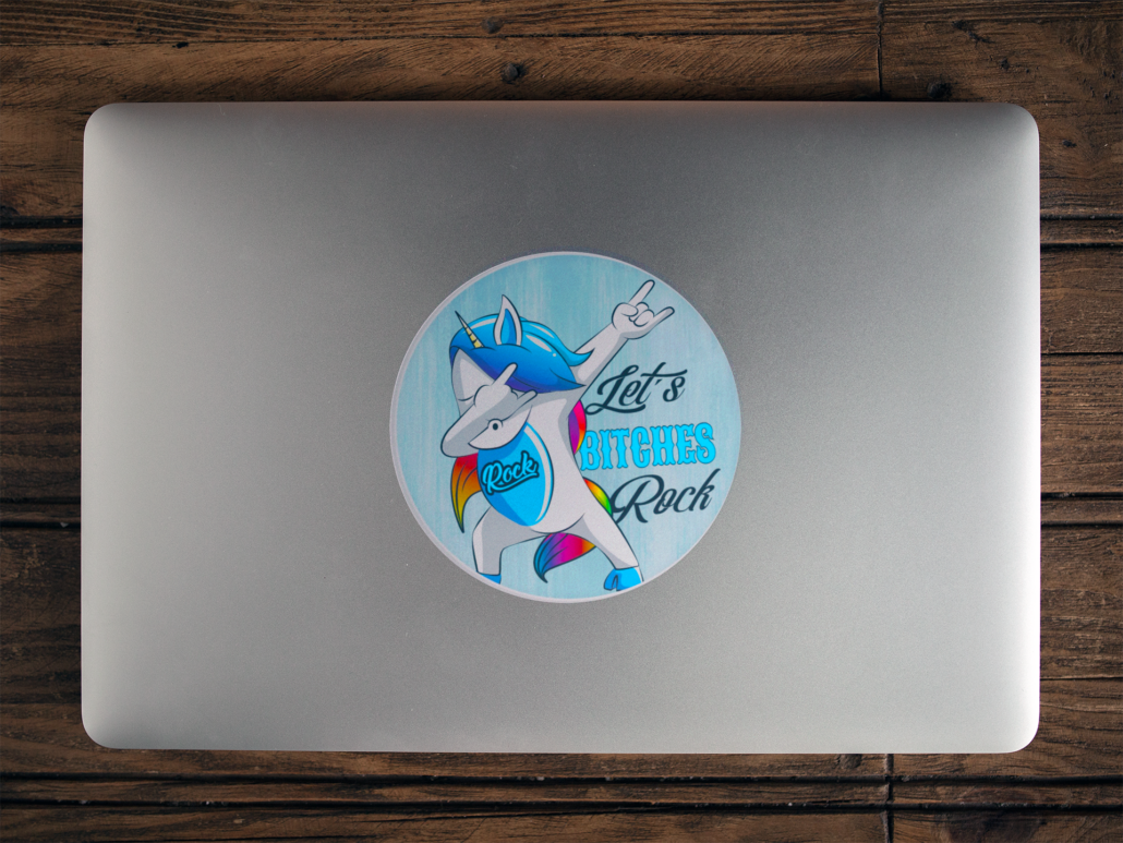 Sticker drucken | Druckerei Aufkleber rund - Wunsch Sticker Druck ...