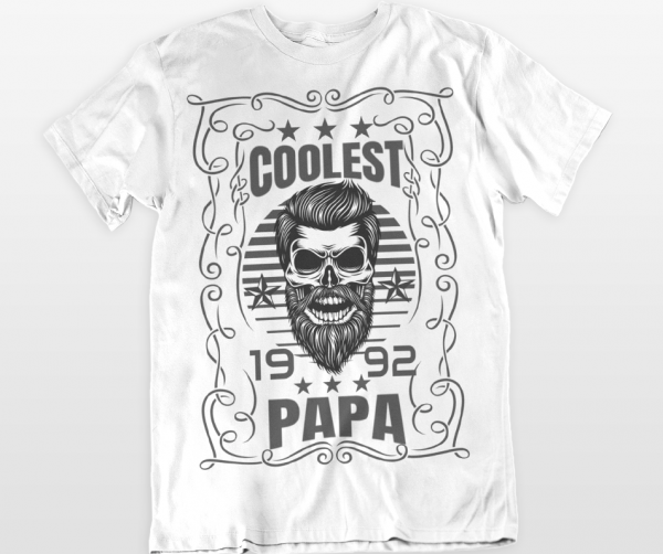 coolest papa t-shirt kaufen