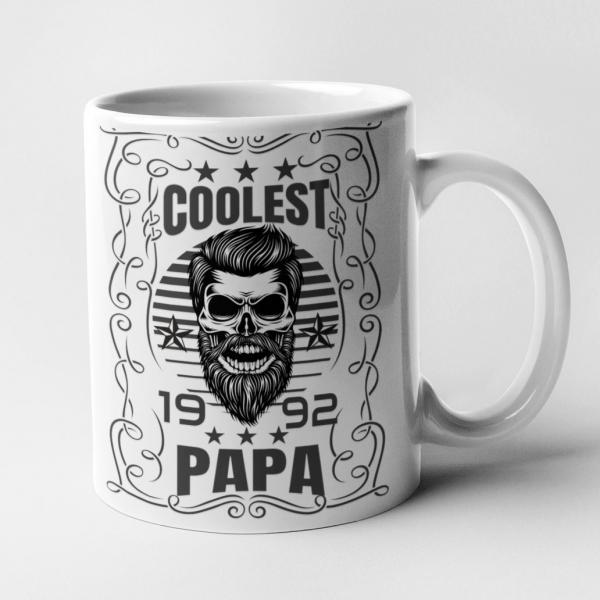 cooler Papa Tattoo Tasse Geschenk Vater